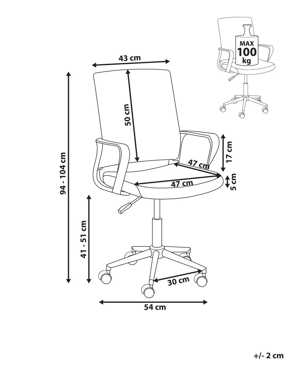 Office Chair EASE Black_1051091
