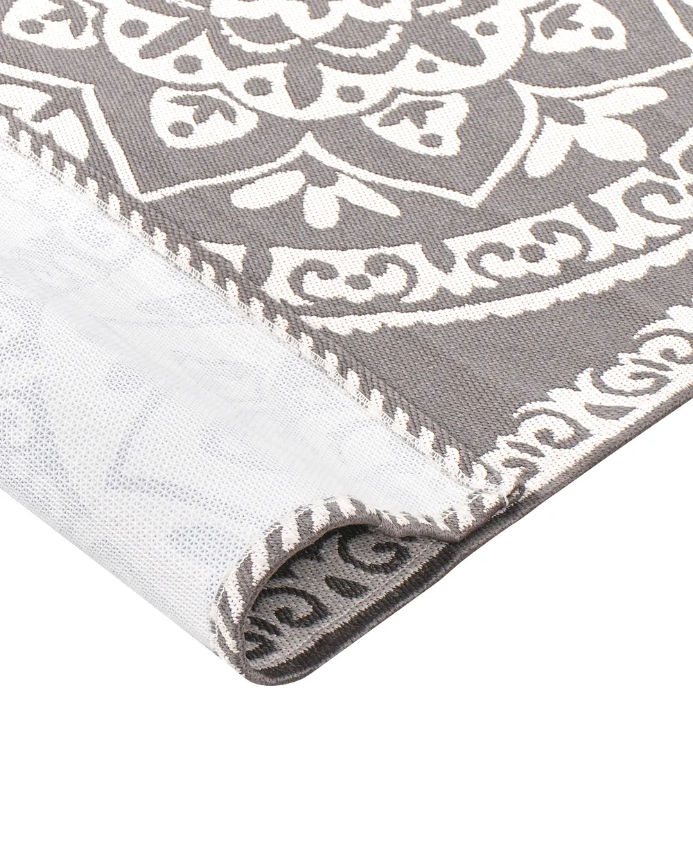 Outdoorteppich KOHIMA Grau 160 x 230 cm_992467