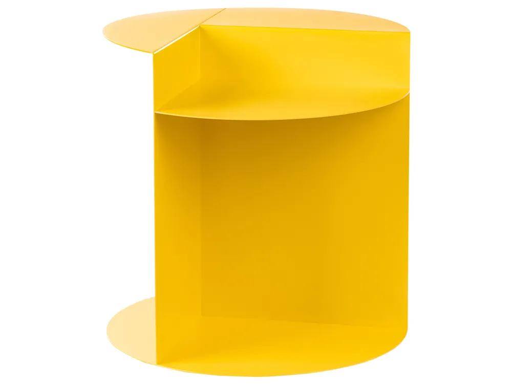 Beistelltisch TAGGART Metall Gelb