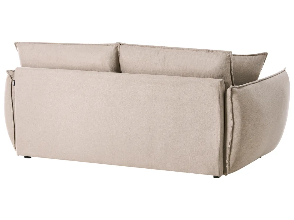 Sofa 3 Seater KUNES Fabric Taupe_1013114