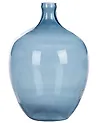 Blumenvase ROTI 39 cm Glas Blau