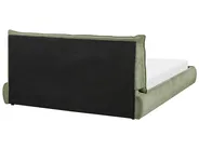 Wasserbett Cord VINAY 160 x 200 cm Olivgrün_880858