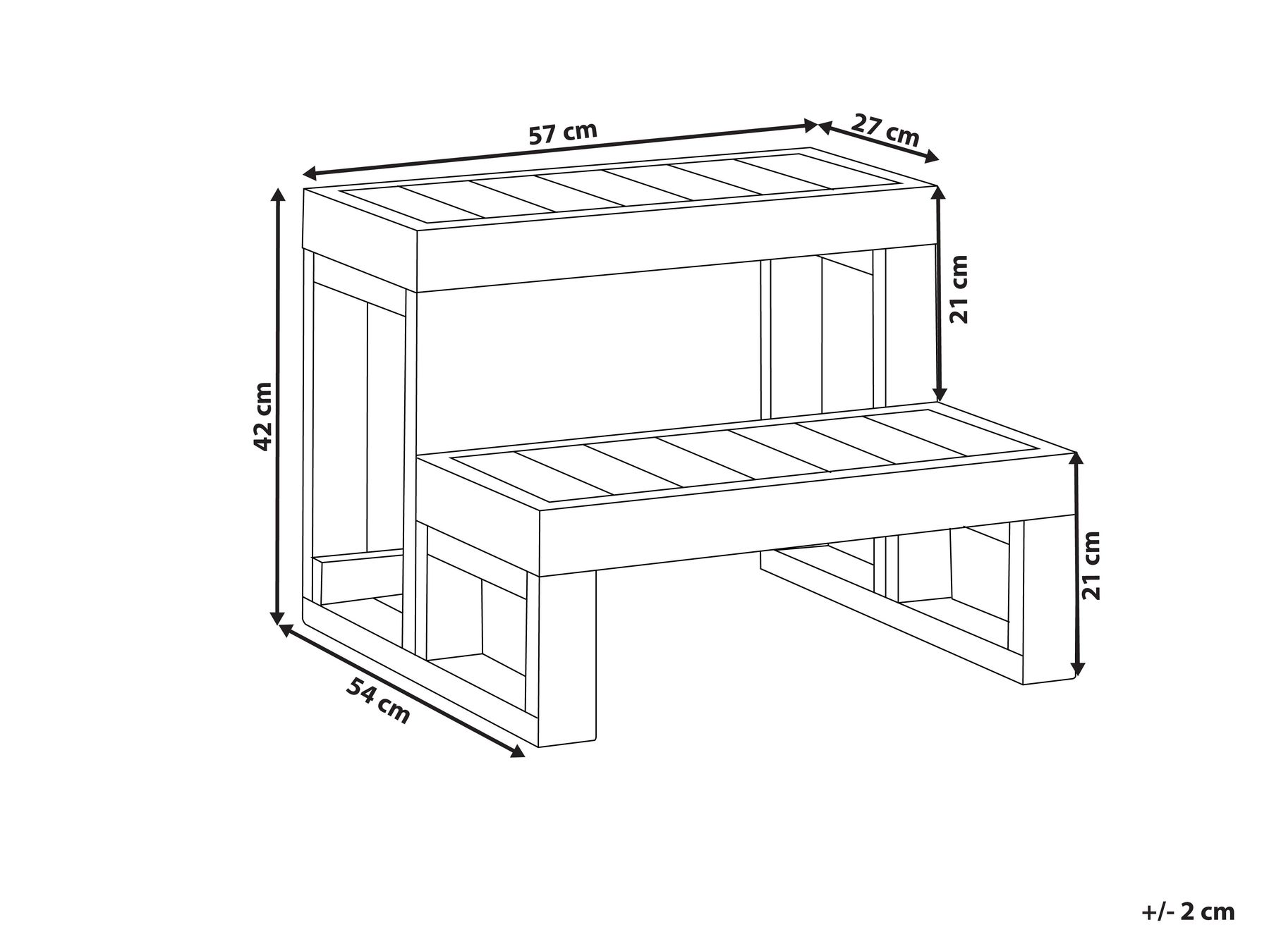Hot Tub Steps LIMAY Brown_1076329