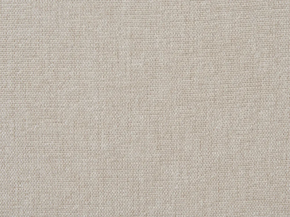 Eckschlafsofa 3-Sitzer NUBORG Chenillegewebe Hellbeige linksseitig_1017690