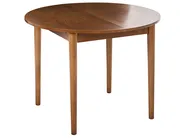 Ausziehbarer Esstisch ECHO Dunkle Eiche 107/137 cm 107 cm_1017310