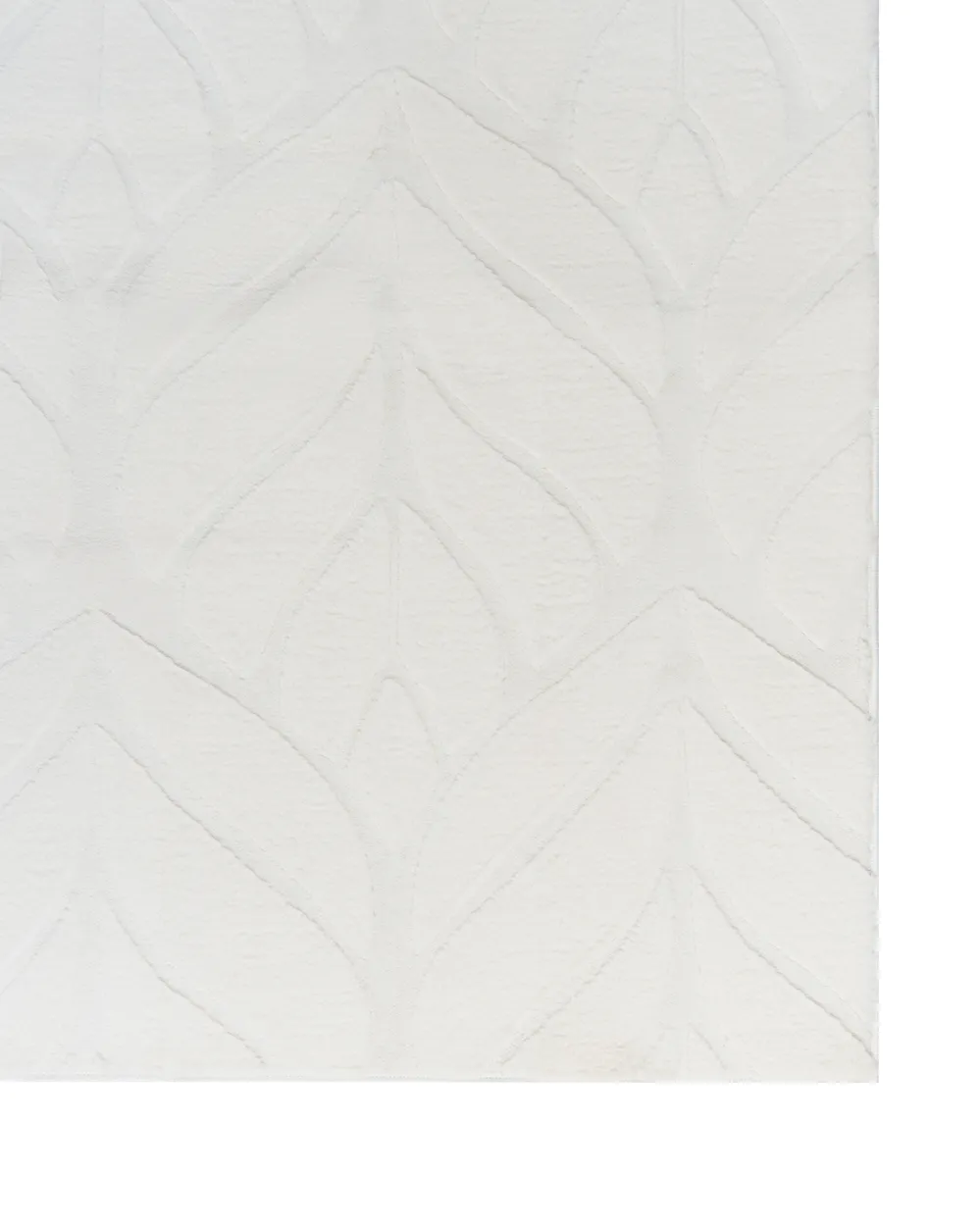 Faux Fur Rug MITCHELL Off-White 160 x 160 cm_1092345