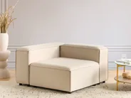 Corner Seat ARDAL Fabric Beige Right Hand_947773
