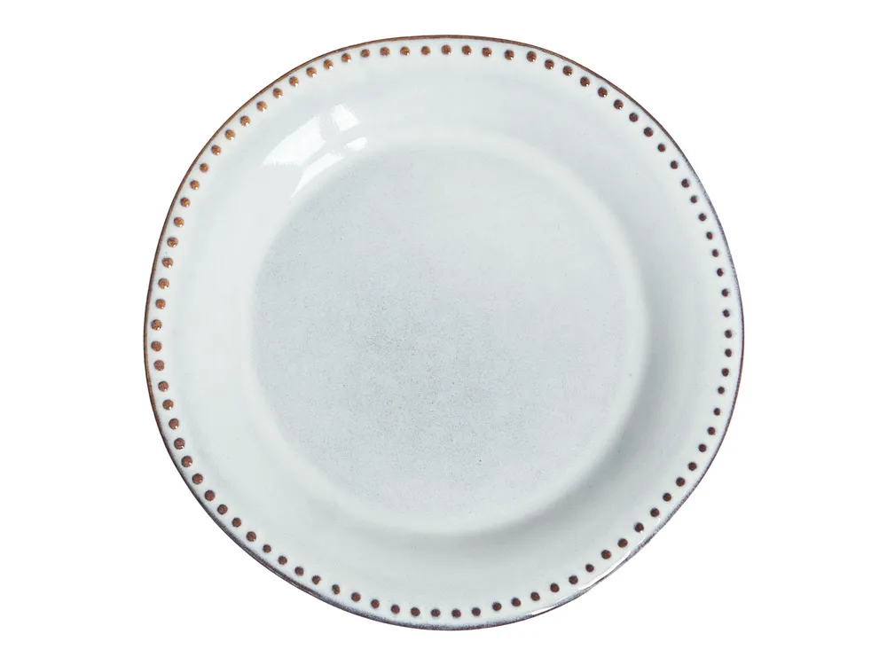 Tafelservice 12-teilig CHERVIL Steinzeug Hellblau_956473