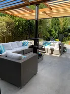 Garden Lounge Set with Table 8 Seater MAESTRO Modular PE Rattan Taupe_796794