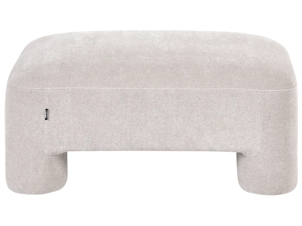 Sofa Set 6-Sitzer HOGBO mit Ottomane Stoff Beige_1050139