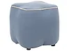 Pouf JUNO Stoff Hellblau