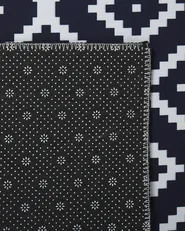 Teppich KARUNGAL Schwarz 60 x 200 cm_831510