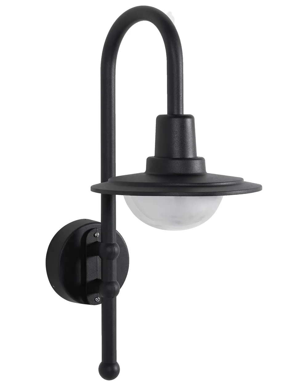LED Außenwandleuchte PORTELO Schwarz