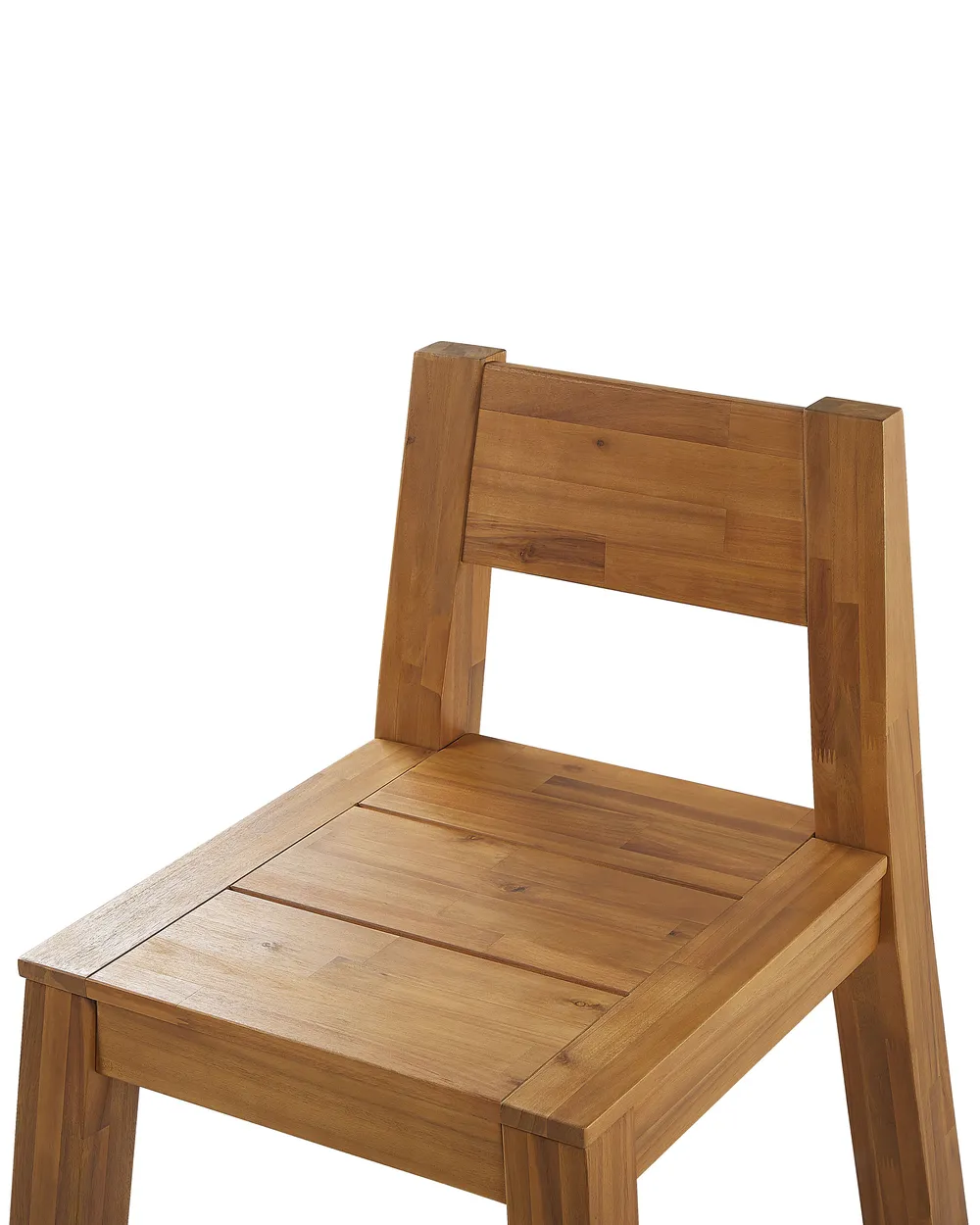 Gartenstuhl 4er Set LIVORNO Akazienholz Braun_826028
