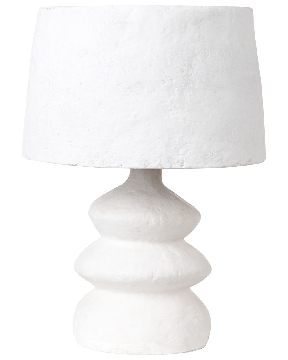 Tafellamp ARAPEY Papier-mâché Wit