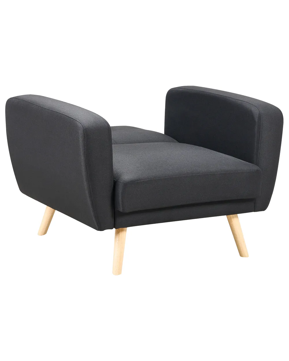 Recliner Chair FLORLI Fabric Black_704011