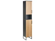 Badezimmerschrank MISCANTI Bambusholz 30 cm Hellbraun_1014111