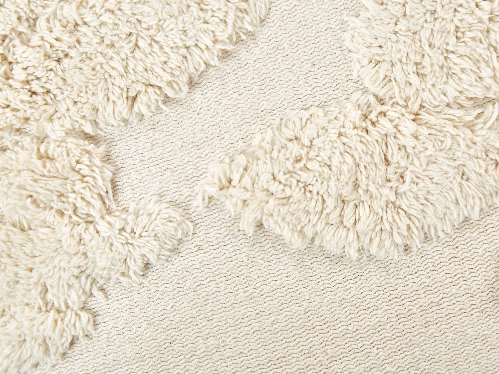 Pouffe Tufted MULTAN Cotton Beige_879363