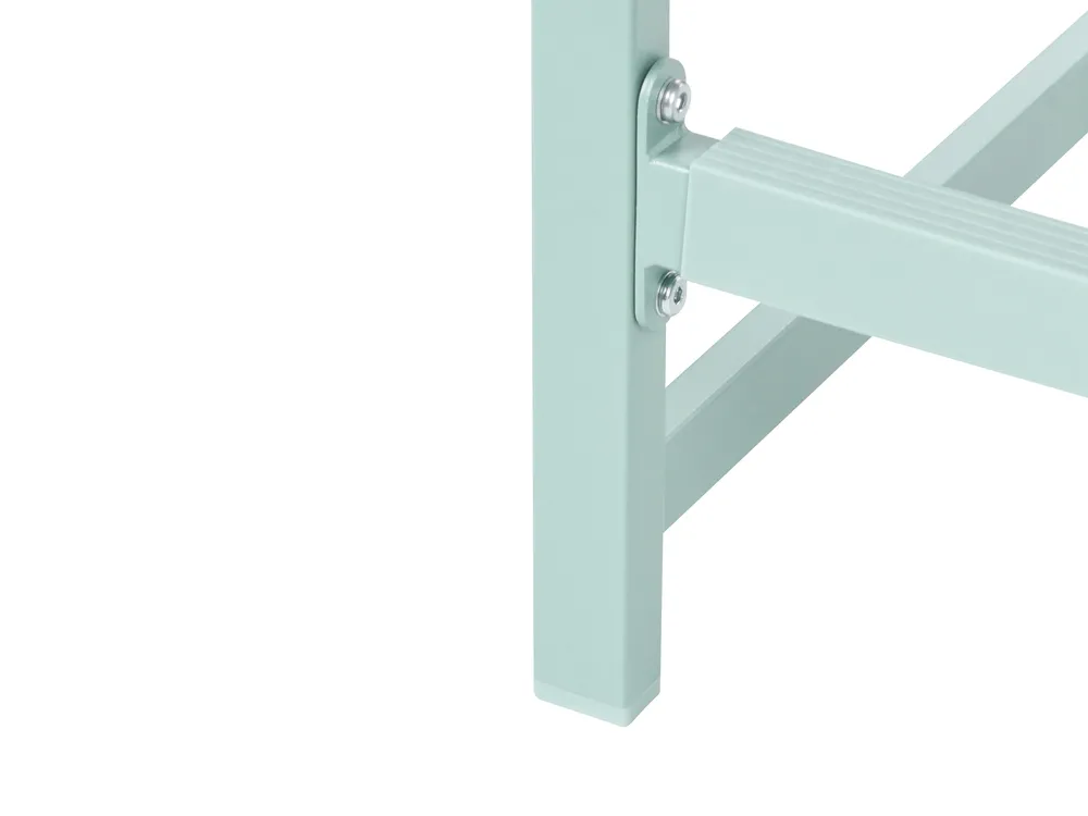 Outdoor-Küche mit Spüle AVETRANA Hellgrün Metall_1079387