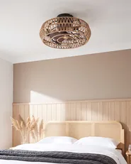 Plafondventilator met verlichting APOPKA met afstandsbediening Natuurlijk_1124407