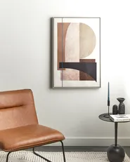 Canvas RUFFANO 63 x 93 cm Abstraktes Muster Bunt_891183
