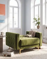 Sessel ABERDEEN Samtstoff Grün_1150999