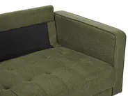 Sofa 2-Sitzer NURMO Stoff Dunkelgrün_896017