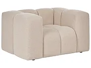 Bankenset 5-zits ANTOLA Bouclé Beige_1161585