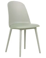 Set of 2 Dining Chairs FOMBY Light Green_902830