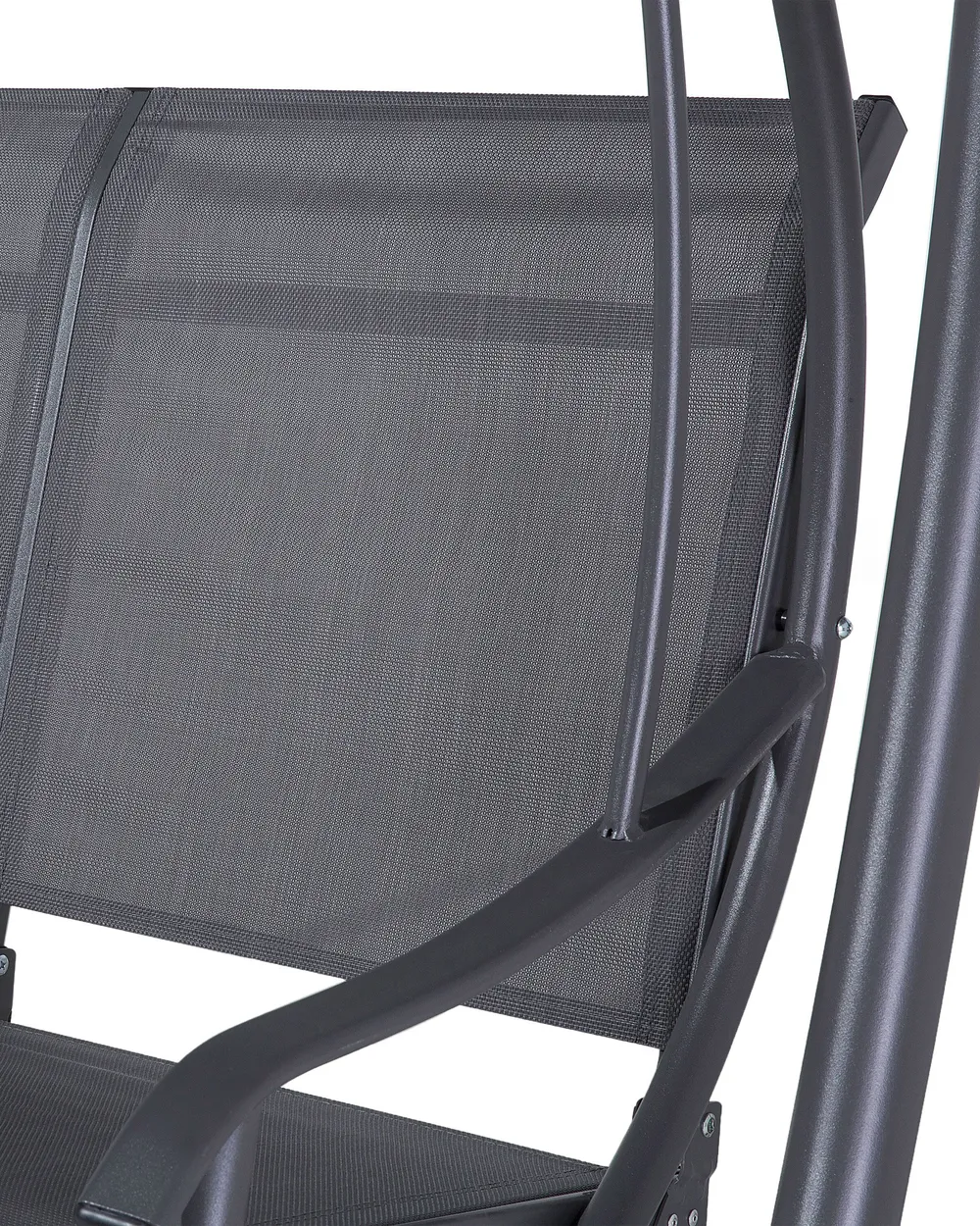 Patio Swing TESERO Metal Grey_691916