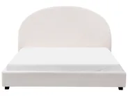 Bed Boucle VAUCLUSE 160 x 200 cm (EU King Size) Off-White_977230