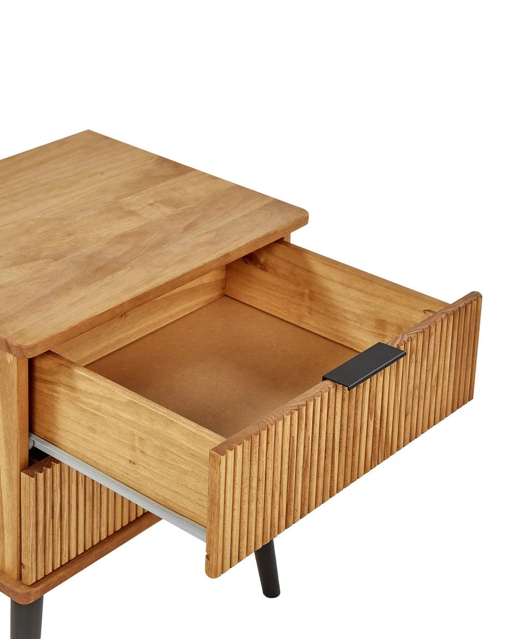 Nachttisch mit 2 Schubladen TIMMINS Kiefernholz Braun_936602