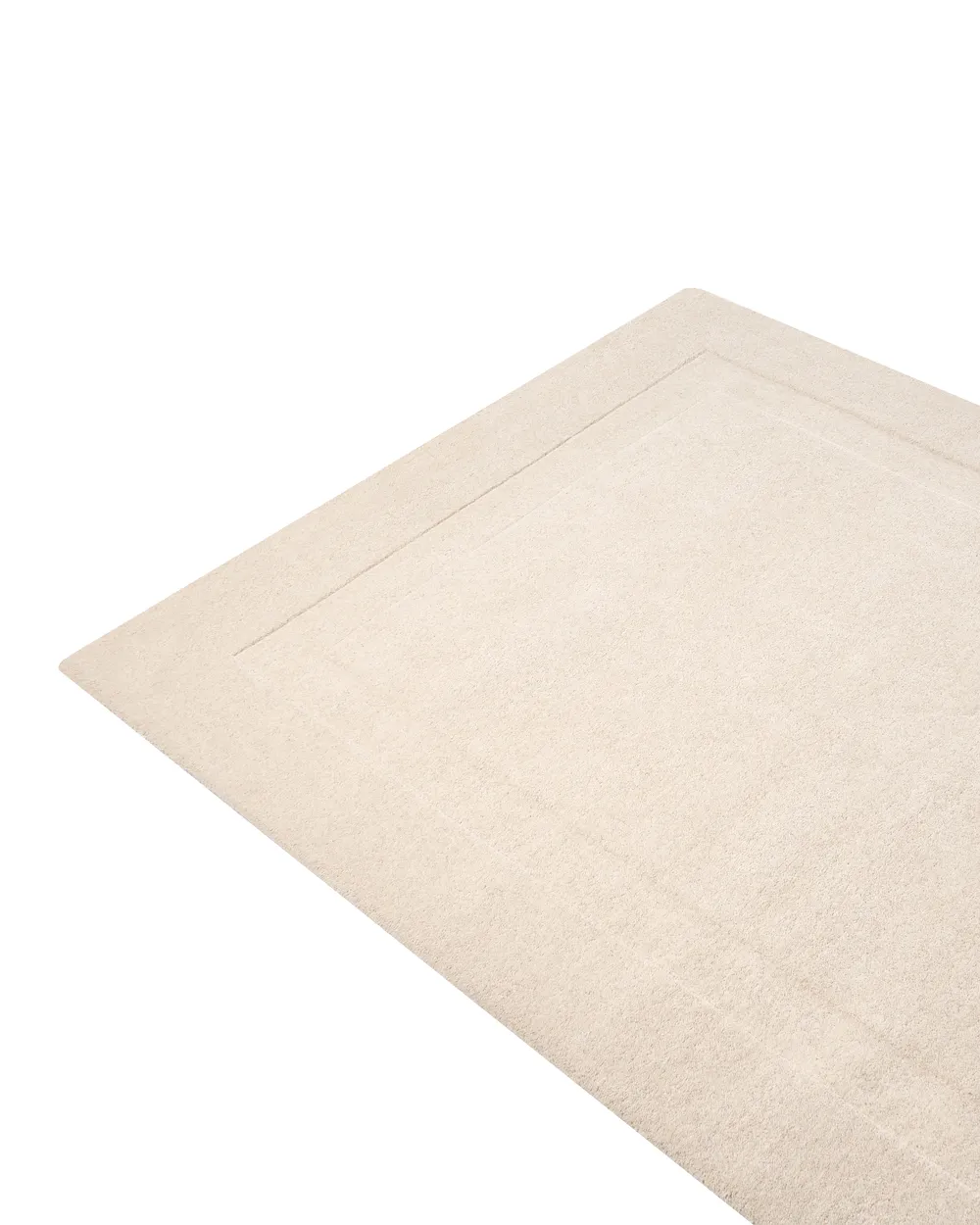 Teppich KARGIL Cremeweiß 200 x 300 cm Wolle_1068823