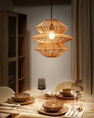 Pendant Lamp ANDUKI Rattan Natural_913760