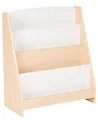 Bücherregal mit 4 Ebenen LILOET 70 cm Hellbraun