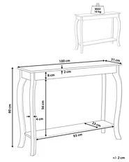 Console Table HARTFORD Black_814906