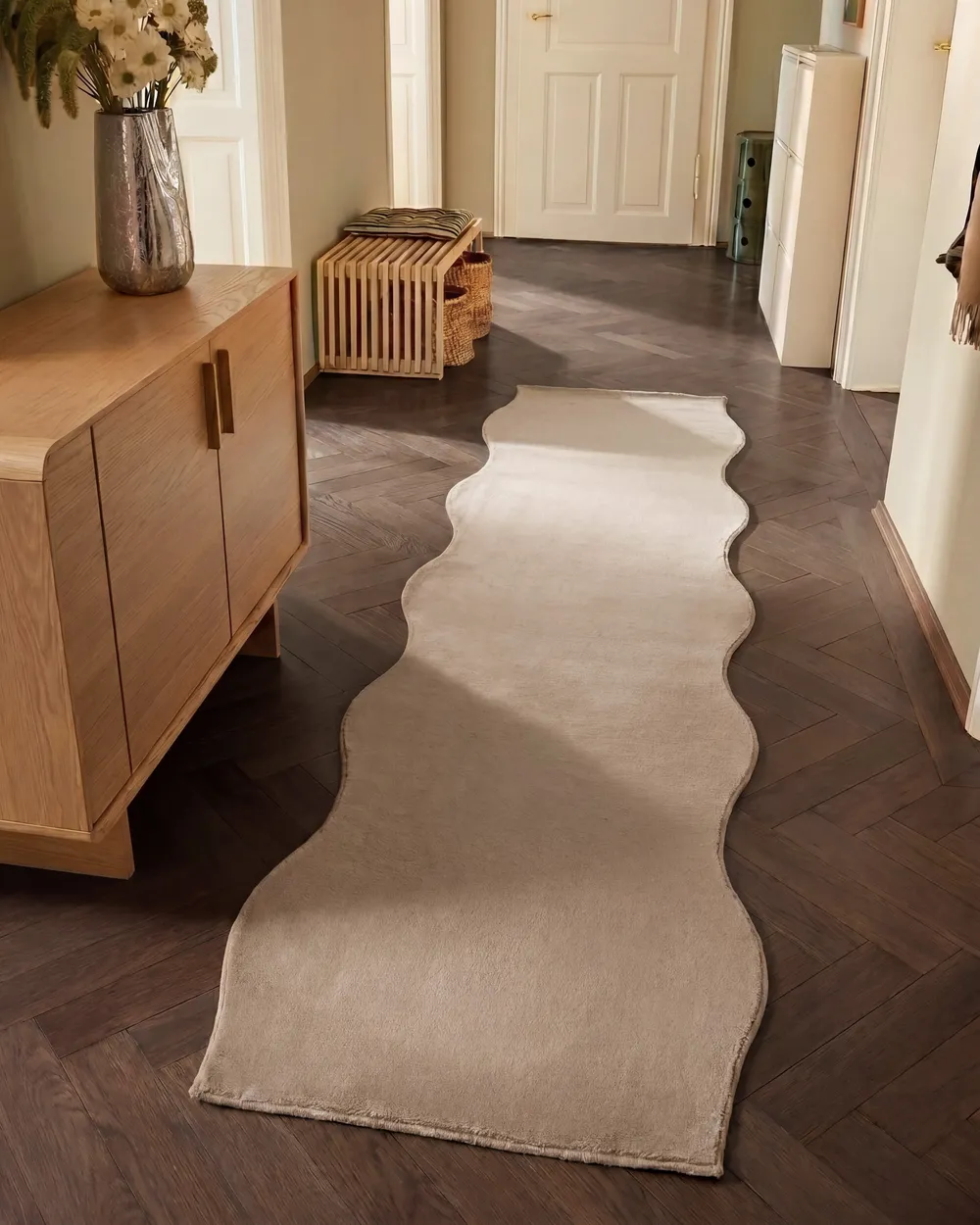 Rug DAWA Beige 80 x 300 cm