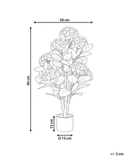 Kunstpflanze HORTENSIUM 90 cm Weiß_1103888