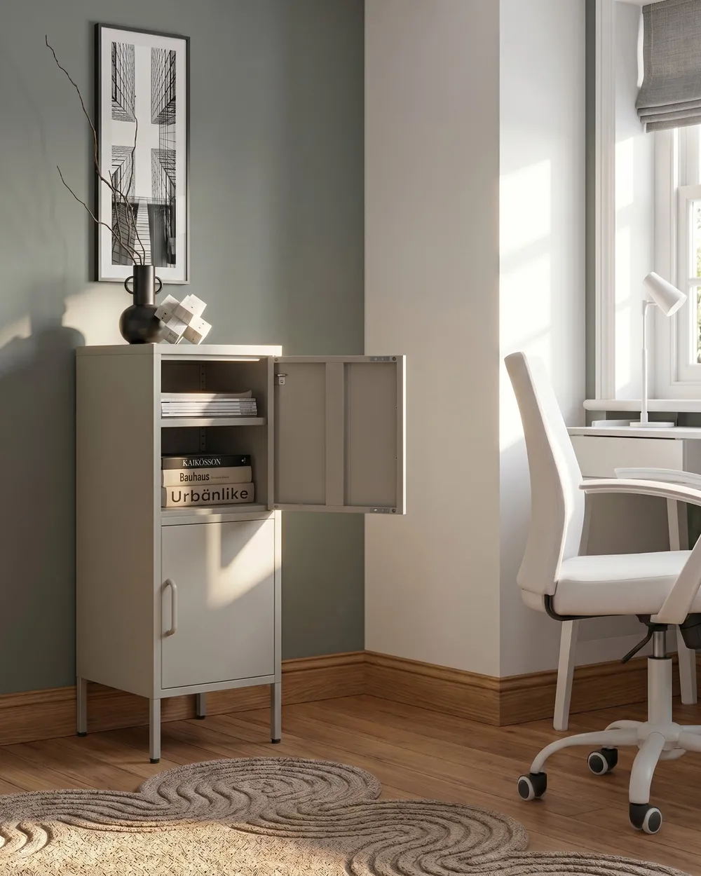 Büroschrank HURON Metall Hellbeige_1053213