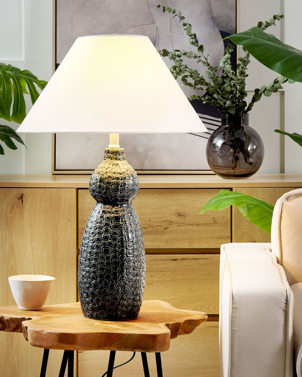 Table Lamp MATINA Ceramic White