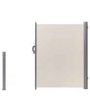 Seitenmarkise DORIO 305 cm 160 cm Beige_811791