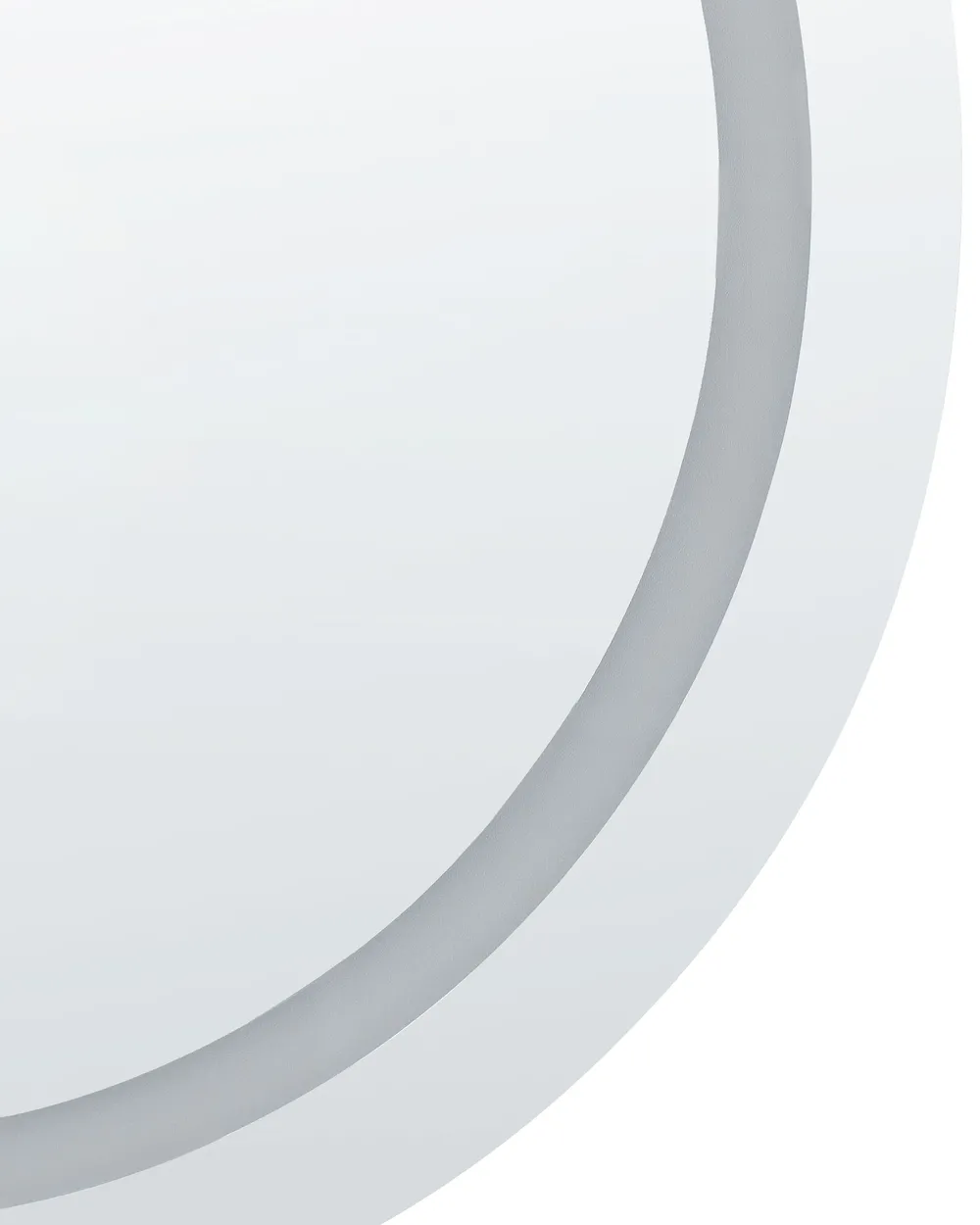 LED-Badezimmer-Spiegel COURSEULLES 79 cm 79 cm Silber_837539