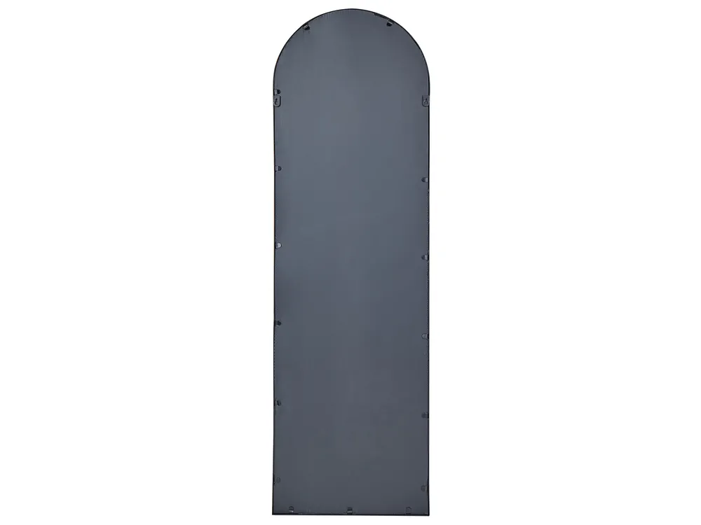 Wandspiegel AJAIN 45 cm 146 cm Metall Schwarz_900657