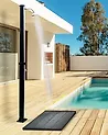 Freestanding Outdoor Solar Shower ELQUI Silver