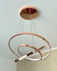 LED Pendant Lamp ATREK Metal Rose Gold_1017564