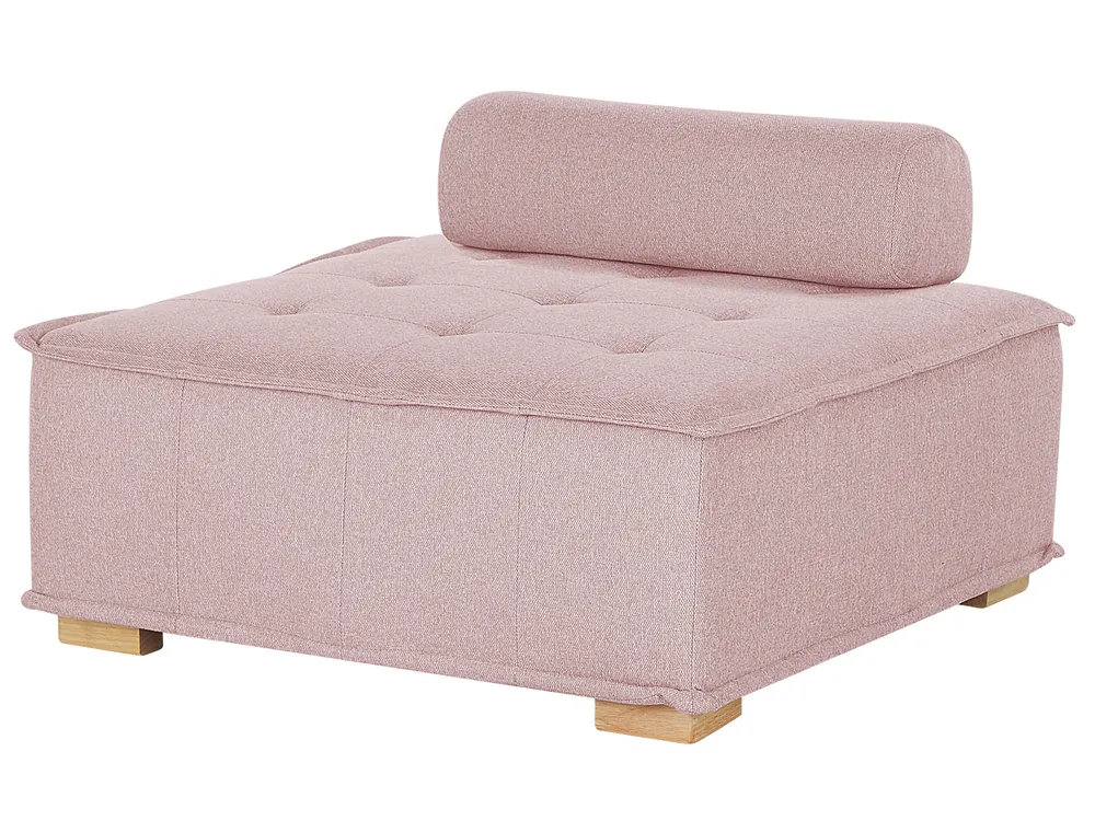 Modulsofa Set 4-Sitzer TIBRO Stoff Rosa_825940