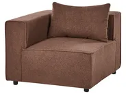 Modulsofa 3-Sitzer AXEBO Bouclé Braun_1075850