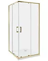 Duschkabine TELA 90 x 90 x 185 cm Gold