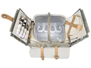 Picknickkorb CANELE Geflecht Braun_863701