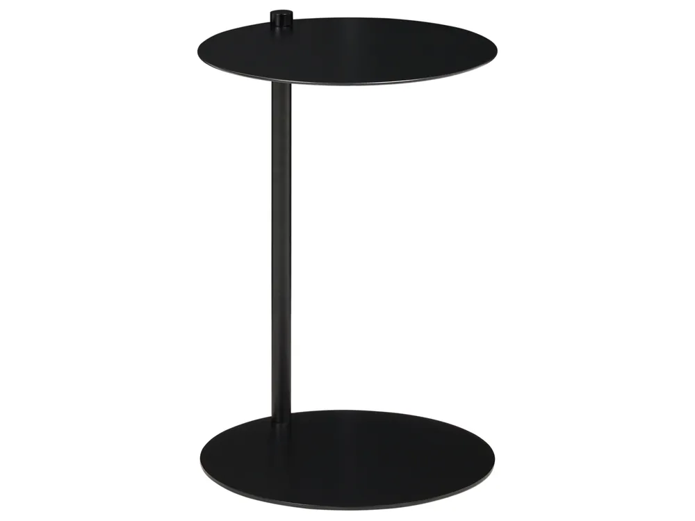 Beistelltisch KENSICO Metall Schwarz